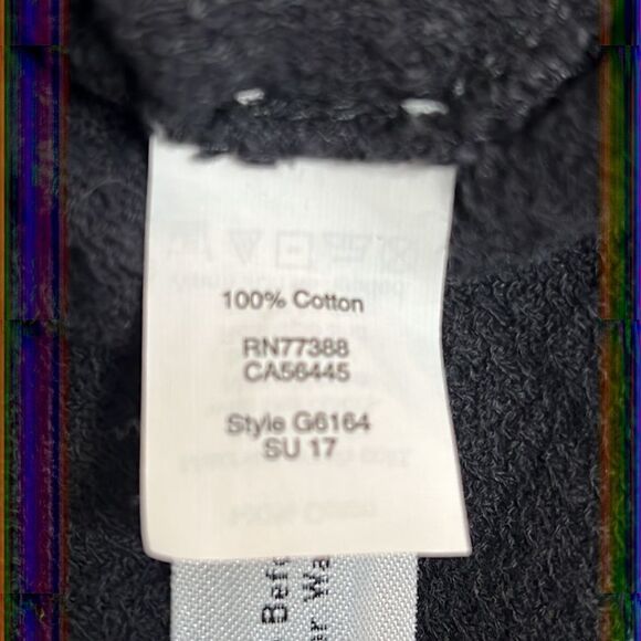 Madewell cotton Gauze Side Button Drawstring Shorts Romper Black - Picture 7 of 7